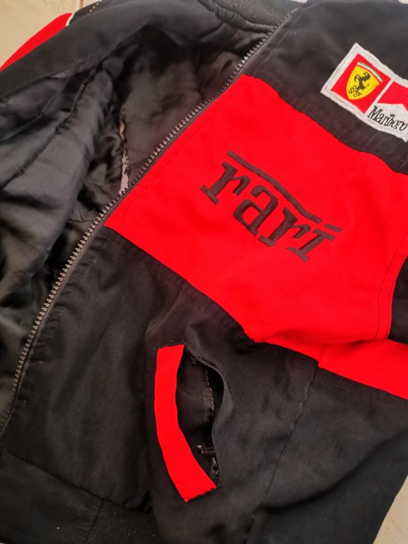 Vintage Ferrari Michael Schumacher Marlboro Vodafone Shell Jacket, Men ...