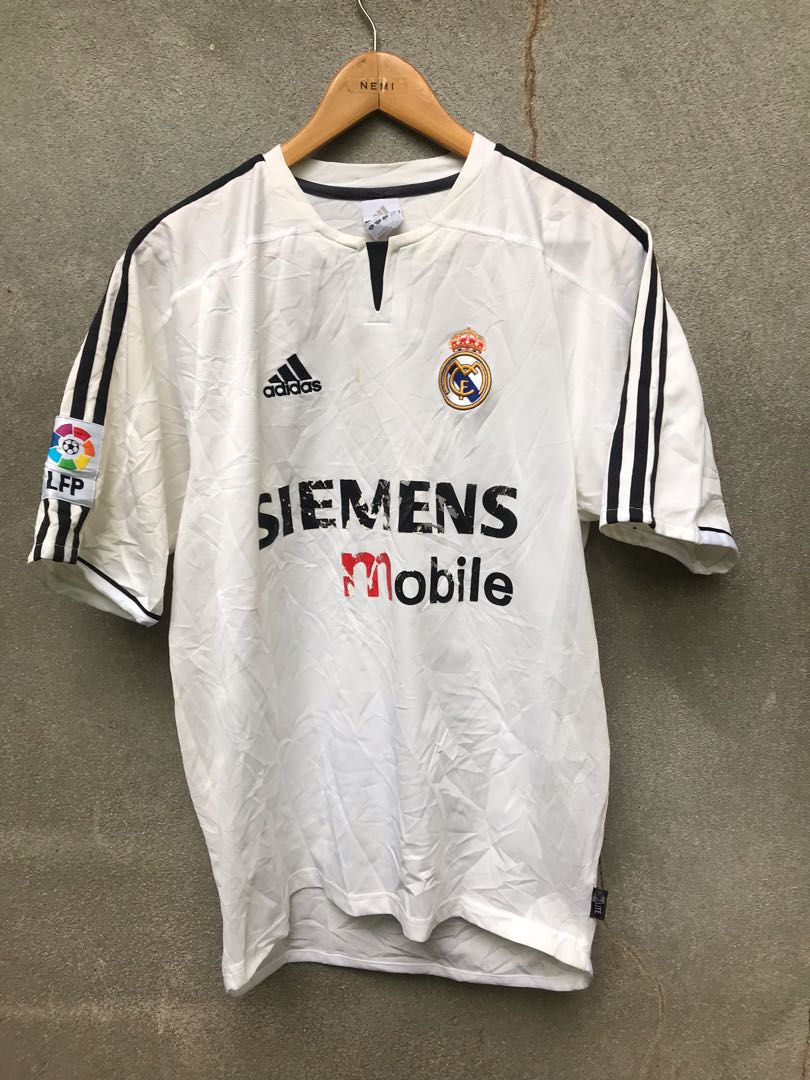 Real madrid siemens mobile hot sale jersey