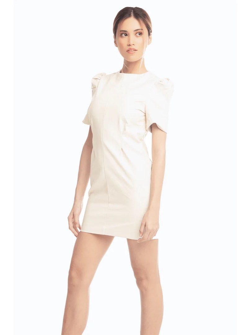 Woo Label Cream Dress (Category: Dresses) located in Manila. Submitted by dj1203 (Listing ID 1194911787, Image 3). Description: -Fitted once but never worn .