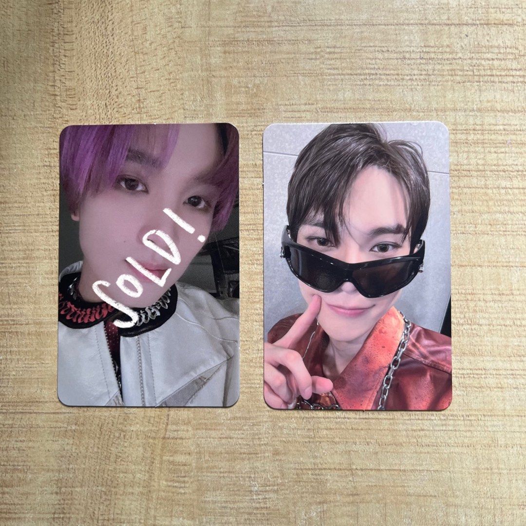 [wts] nct 127 2 baddies doyoung haechan lucky draw Id pc, Hobbies