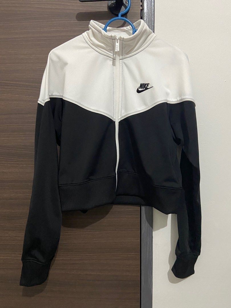 White nike track top top