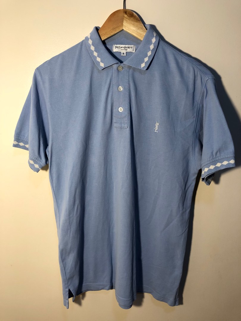 Ysl vintage polo shirt, Men's Fashion, Tops & Sets, Tshirts & Polo