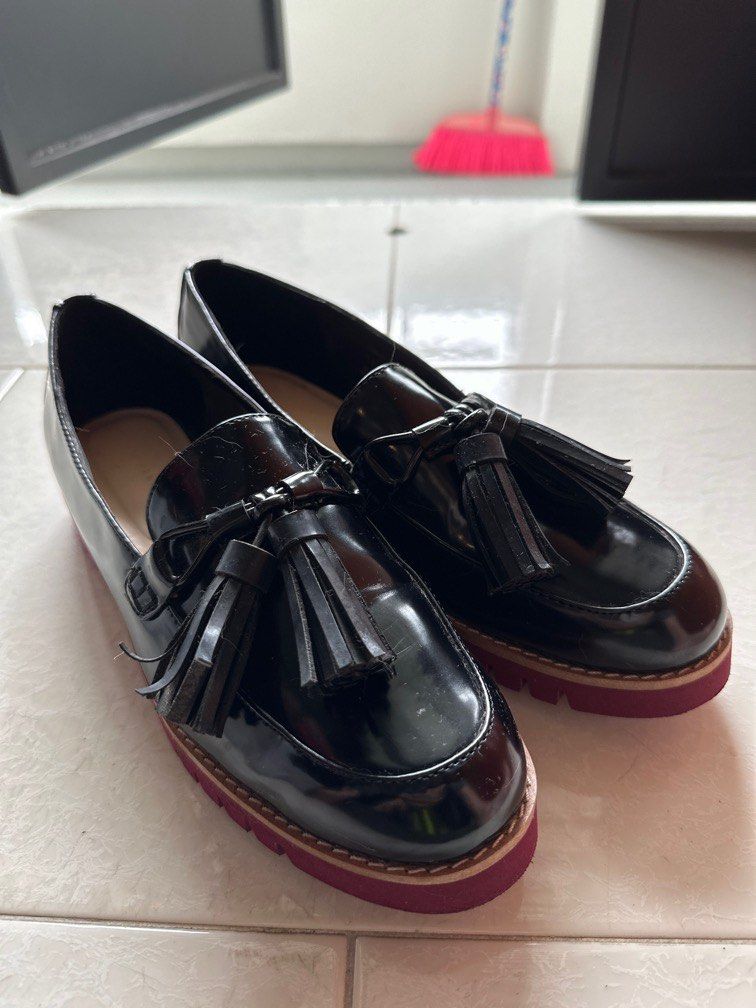 Loafers zara clearance
