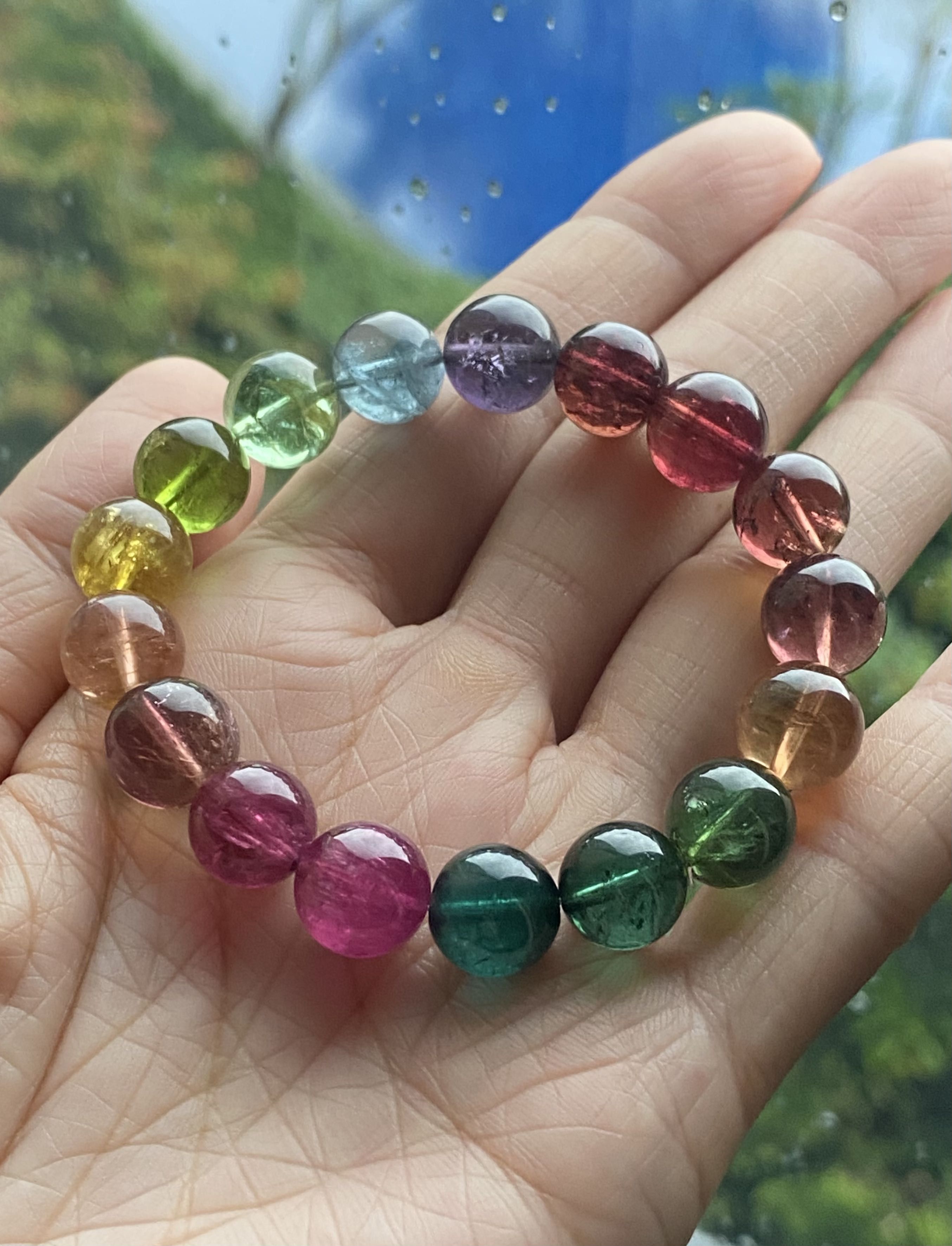 2709px x 3545px - $1xxx. 10+mm Rainbow Tourmaline å½©è™¹ç¢§çŽº, Women's Fashion, Jewelry &  Organisers, Bracelets on Carousell