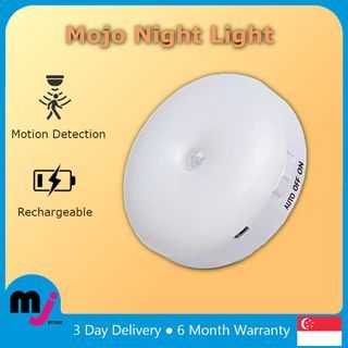 [3 MONTH WARRANTY] Mojo Night Light Rechargeable 1600mAh