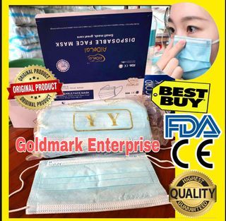 3 Ply AiDelai Face Mask Surgical Makapal Best Quality Facemask