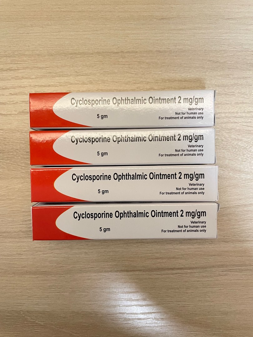 cyclosporine ophthalmic ointment, 寵物用品, 寵物衣服 Carousell
