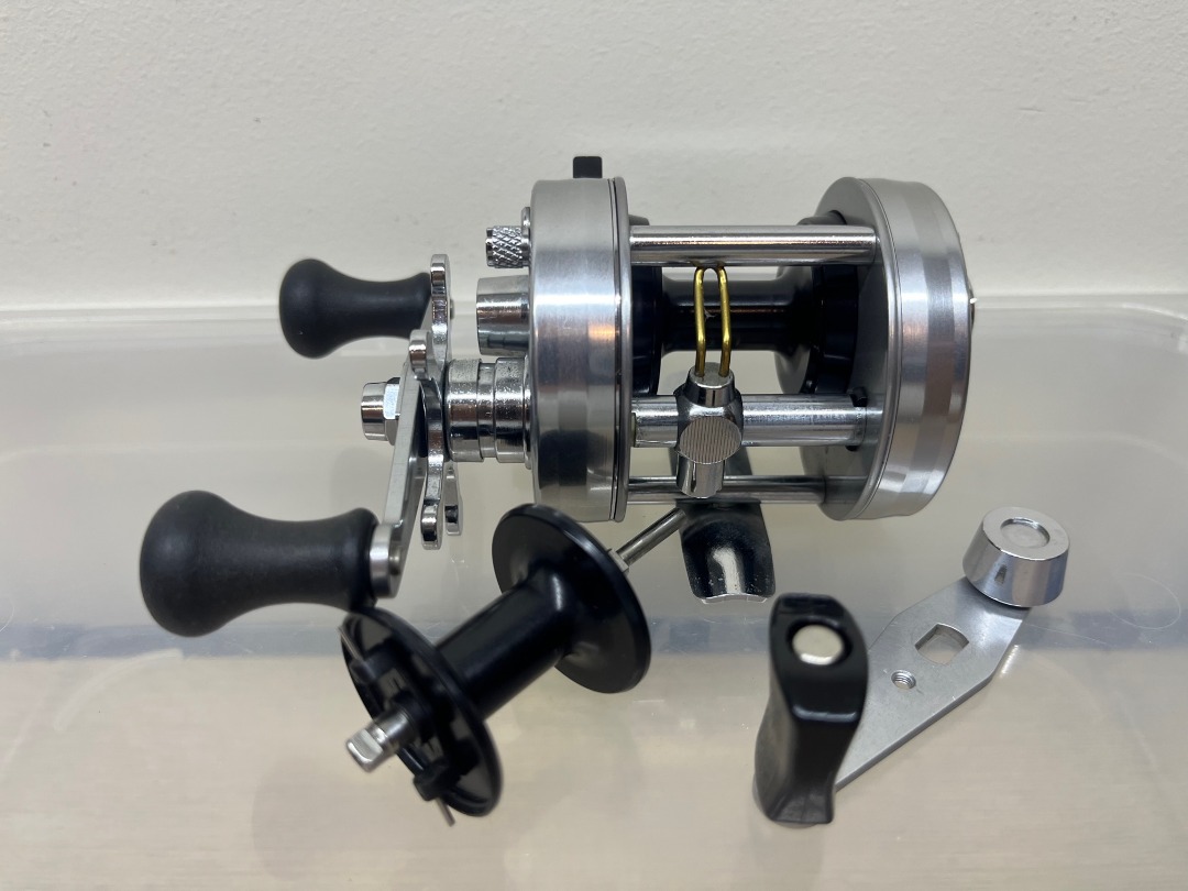 Abu Garcia Ambassadeur 2500C IAR fishing reel (+ extra spool and