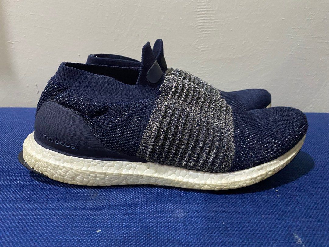 Ultra boost laceless 2025 legend ink