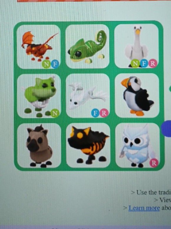 Adopt me Pets! (Prices in description), Video Gaming, Gaming ...