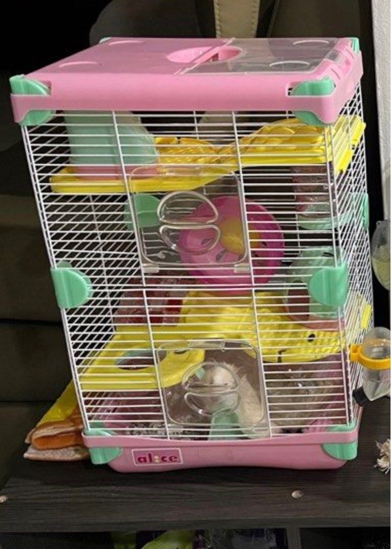 Alice Adventure Land Hamster Cage double single cage Pet Supplies