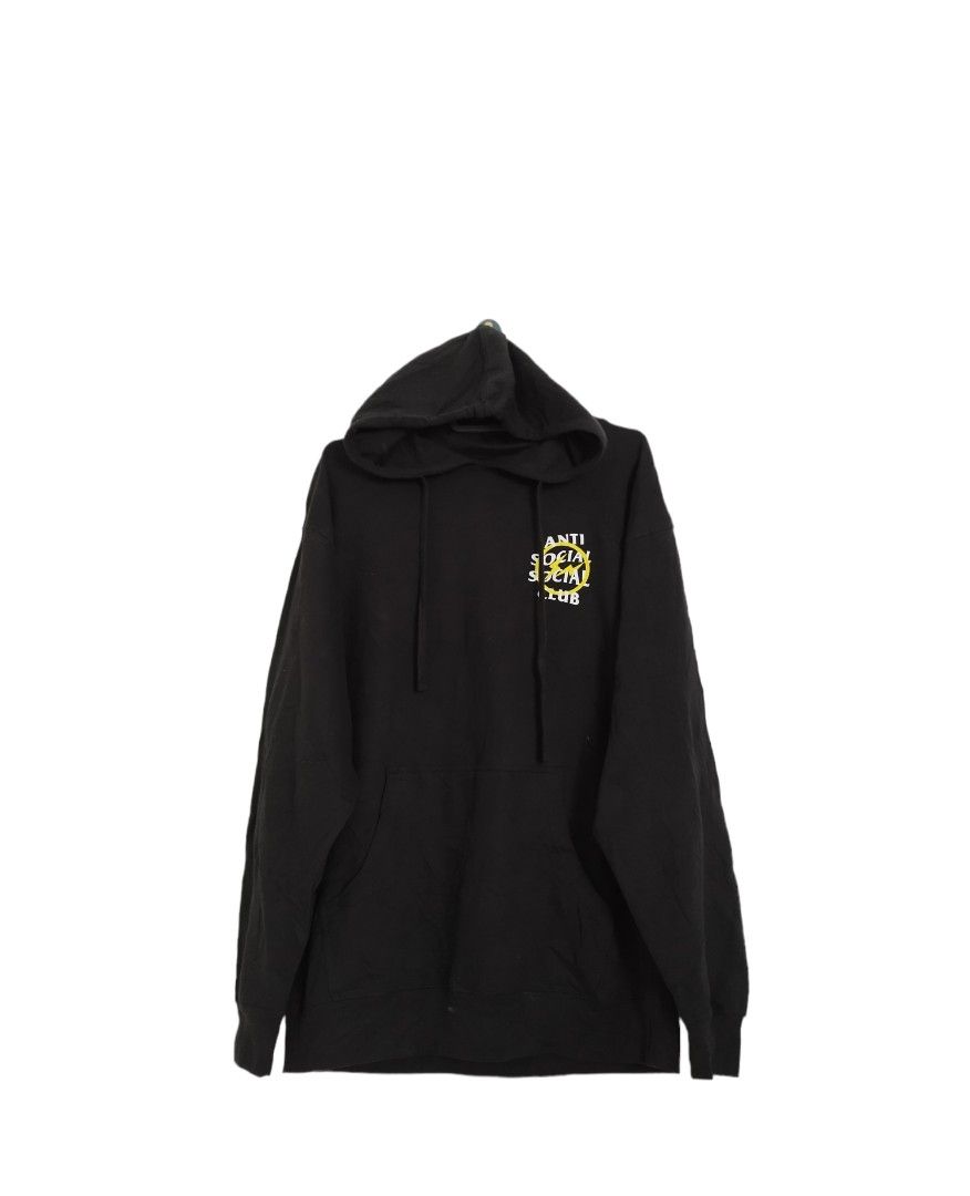 Anti social social club hoodie yellow online