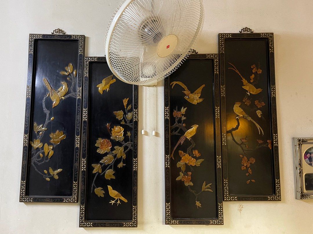 Antique Wall Panel Decorations, Furniture & Home Living, Home Decor