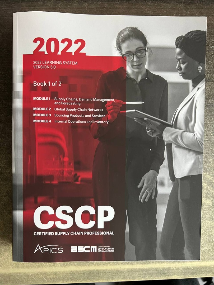 APICS CSCP 2022 Textbooks (version 5.0), Hobbies & Toys, Books
