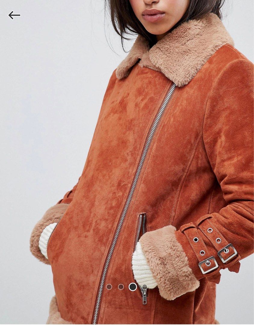 ASOS Design Suede Aviator