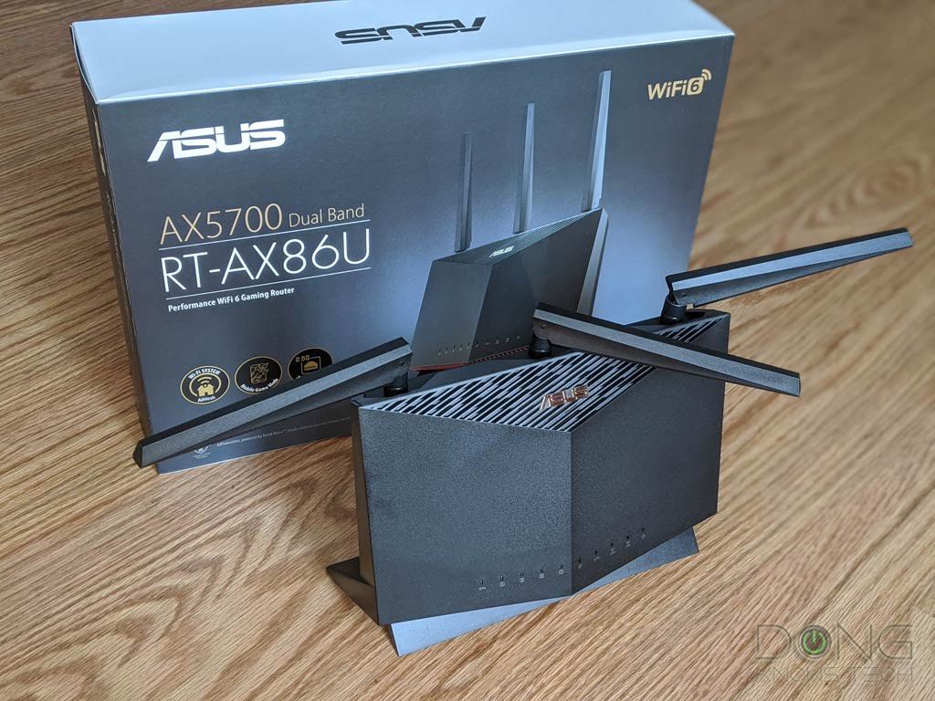 ASUS AX5700 Dual Band RT-AX86U Wifi 6 Router, Computers & Tech, Parts ...