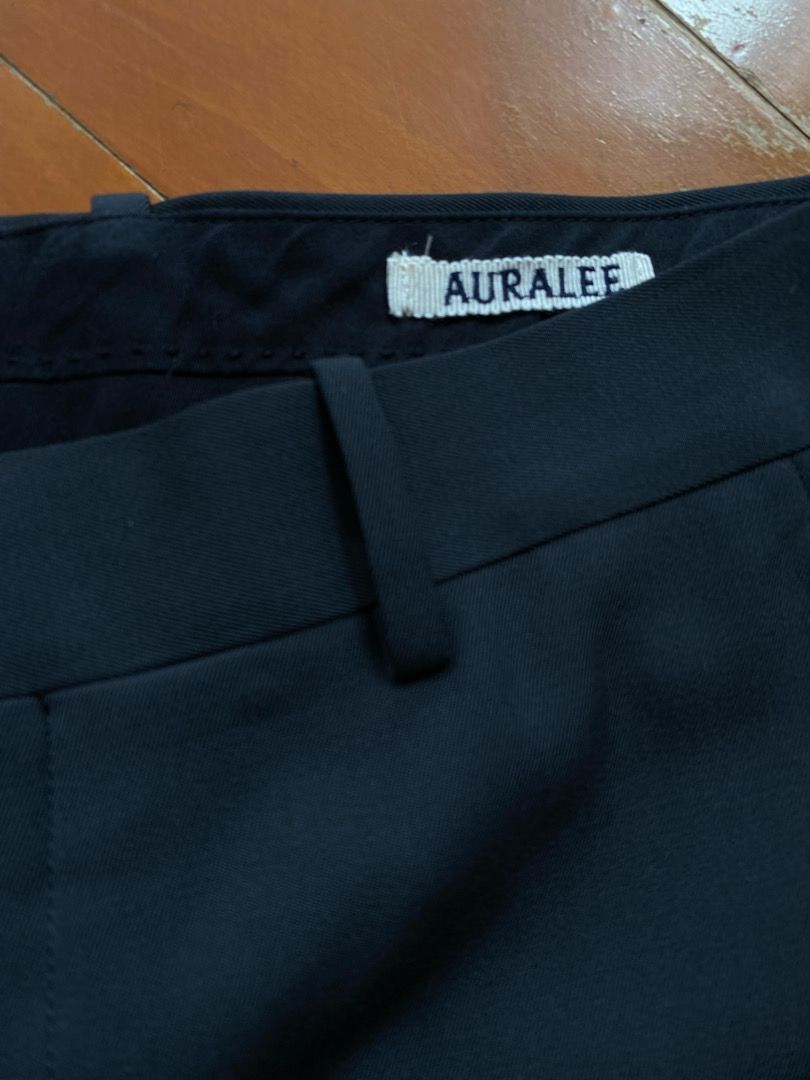 Auralee Light Wool Max Gabardine Slacks Trousers, 男裝, 褲＆半截裙