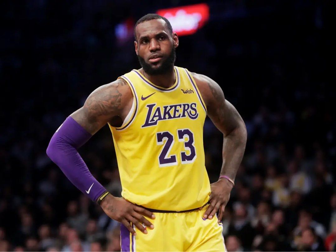 M - BNWT - Lebron James Los Angeles Lakers Earned Edition NBA