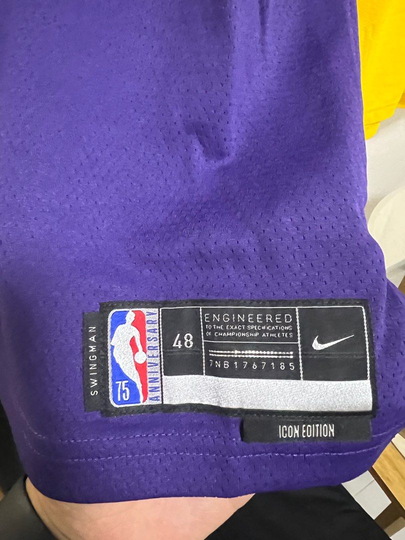 Men's Nike Chris Paul Purple Phoenix Suns 2021/22 Swingman Player Badge  Jersey - Icon Edition