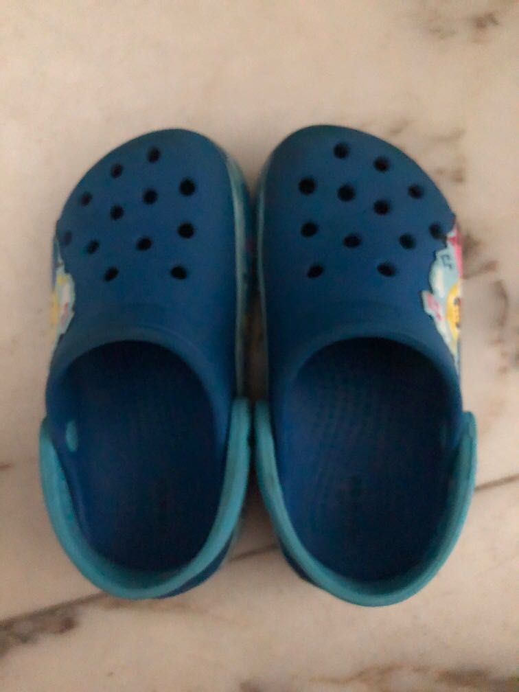 Baby shark crocs size 8, Babies & Kids, Babies & Kids Fashion on Carousell