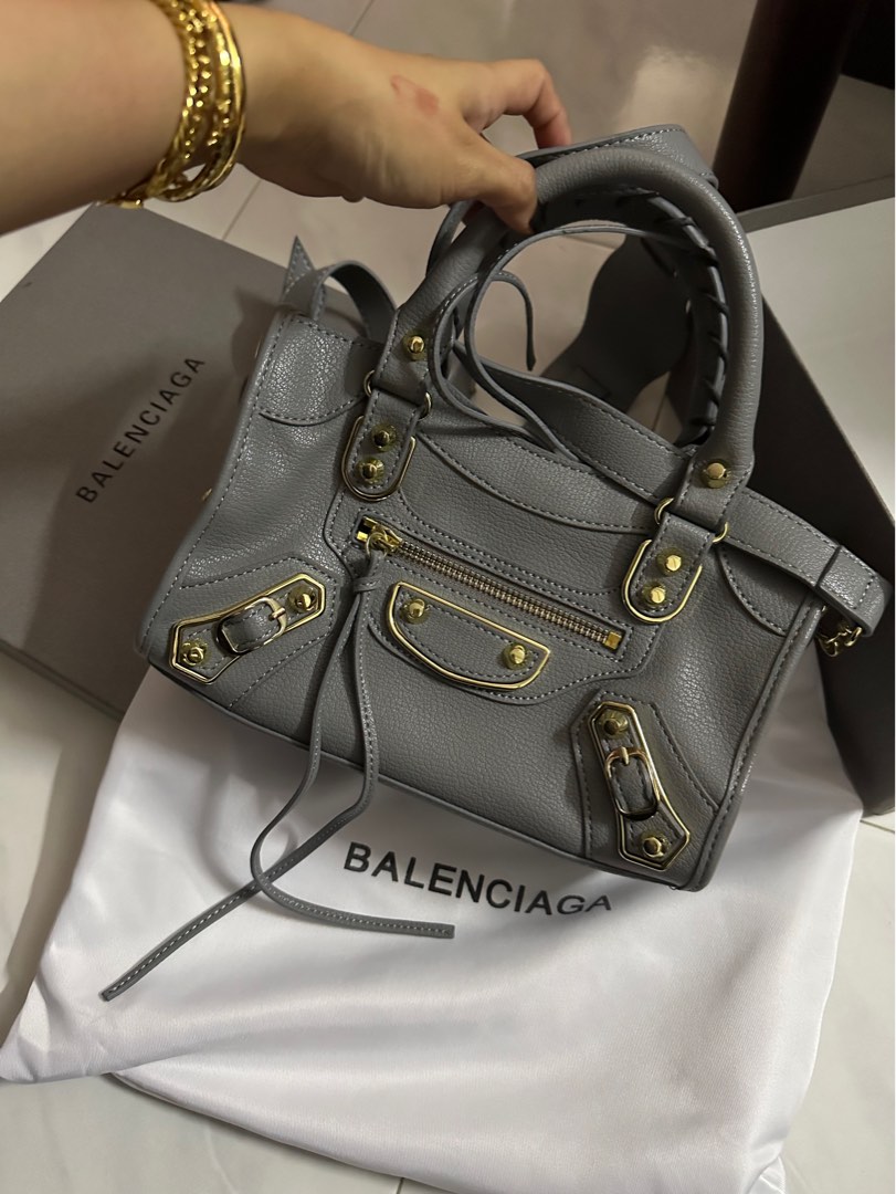 Balenciaga mini grey discount