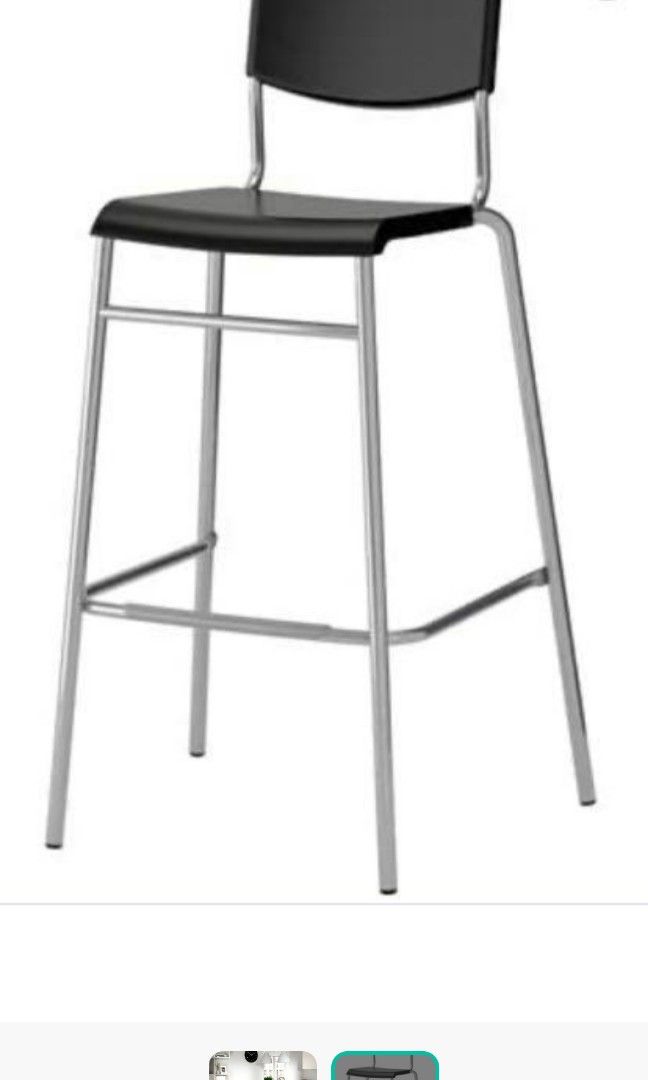 Barstool Ikea, Furniture & Home Living, Furniture, Chairs on Carousell