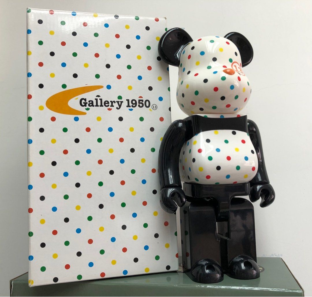 Bearbrick Gallery 1950 400% Be@rbrick, 興趣及遊戲, 玩具& 遊戲類