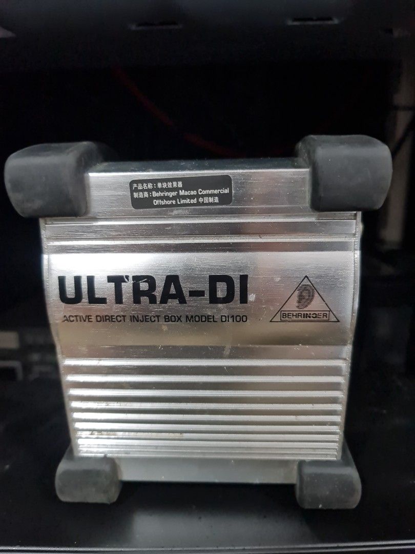 Behringer DI Box, Audio, Other Audio Equipment on Carousell