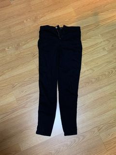Bershka Black Jeggings Jeans Leggings long pants pockets