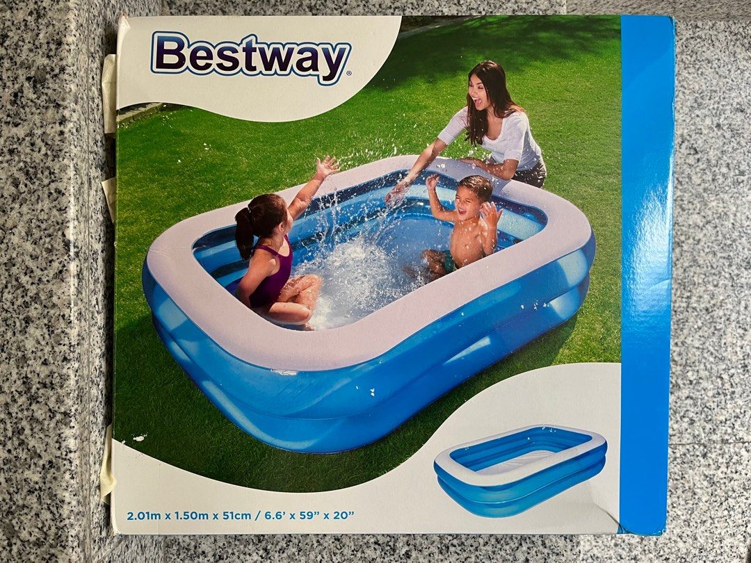 bestway paddling pool