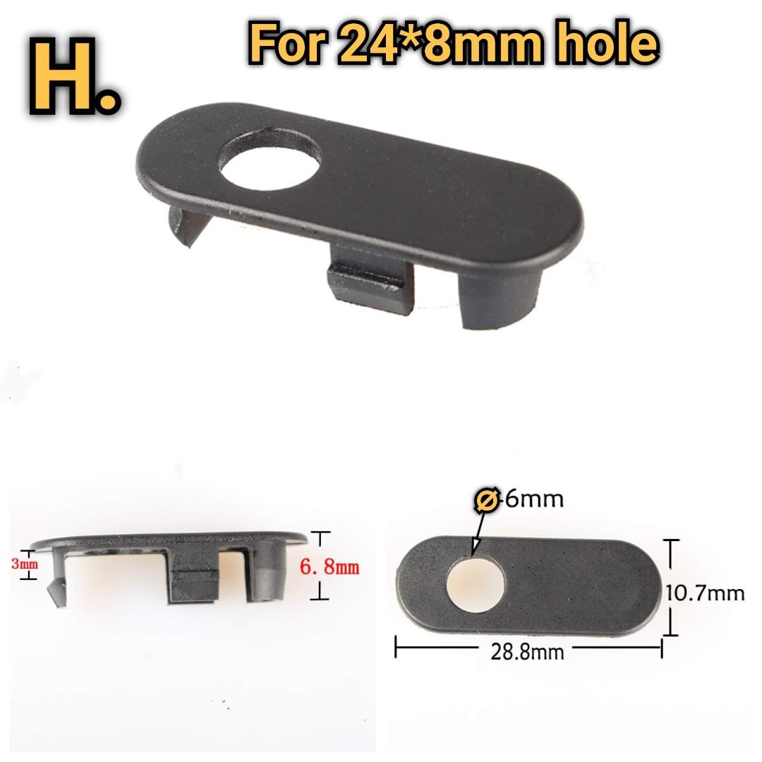 Bike Frame Cable Guide Cover Single Hole Shifting Brake Cable Di2