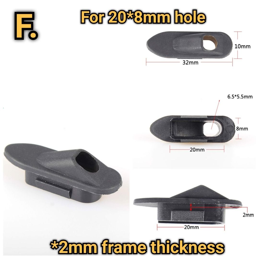 Bike Frame Cable Guide Cover Single Hole Shifting Brake Cable Di2