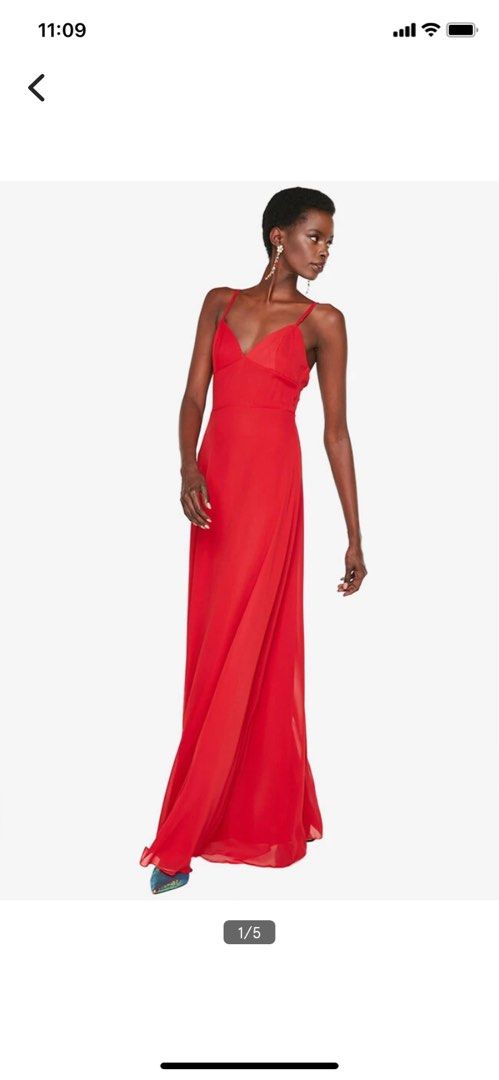 BN red evening dress I have black color too Women s Fashion