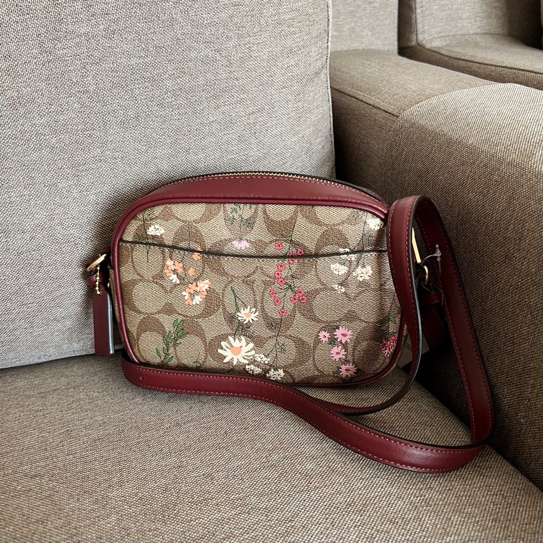 [3x INSTALMENT] BNWT Coach Mini Jamie Camera Bag Signature Canvas