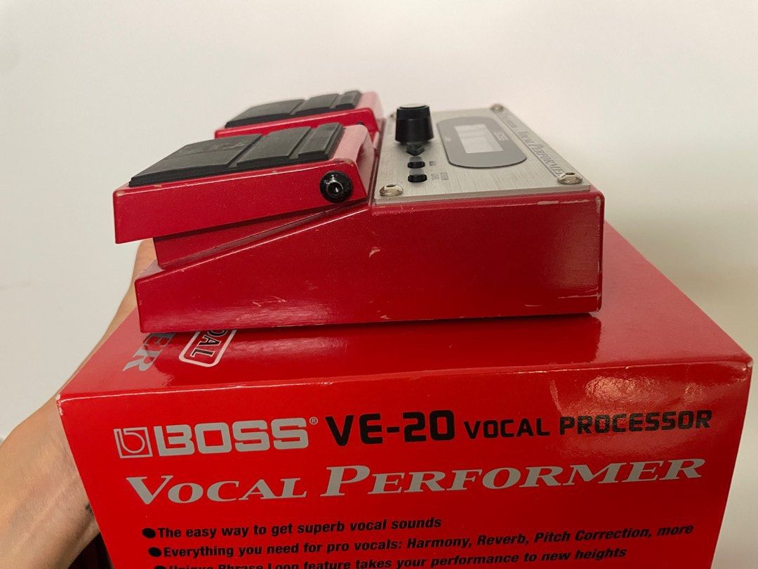 BOSS VE-20 Vocal Processor Vocal Performer pedal, 興趣及遊戲, 音樂