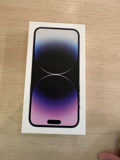 Brand new in box sealed - iPhone 14 pro max purple 128gb
