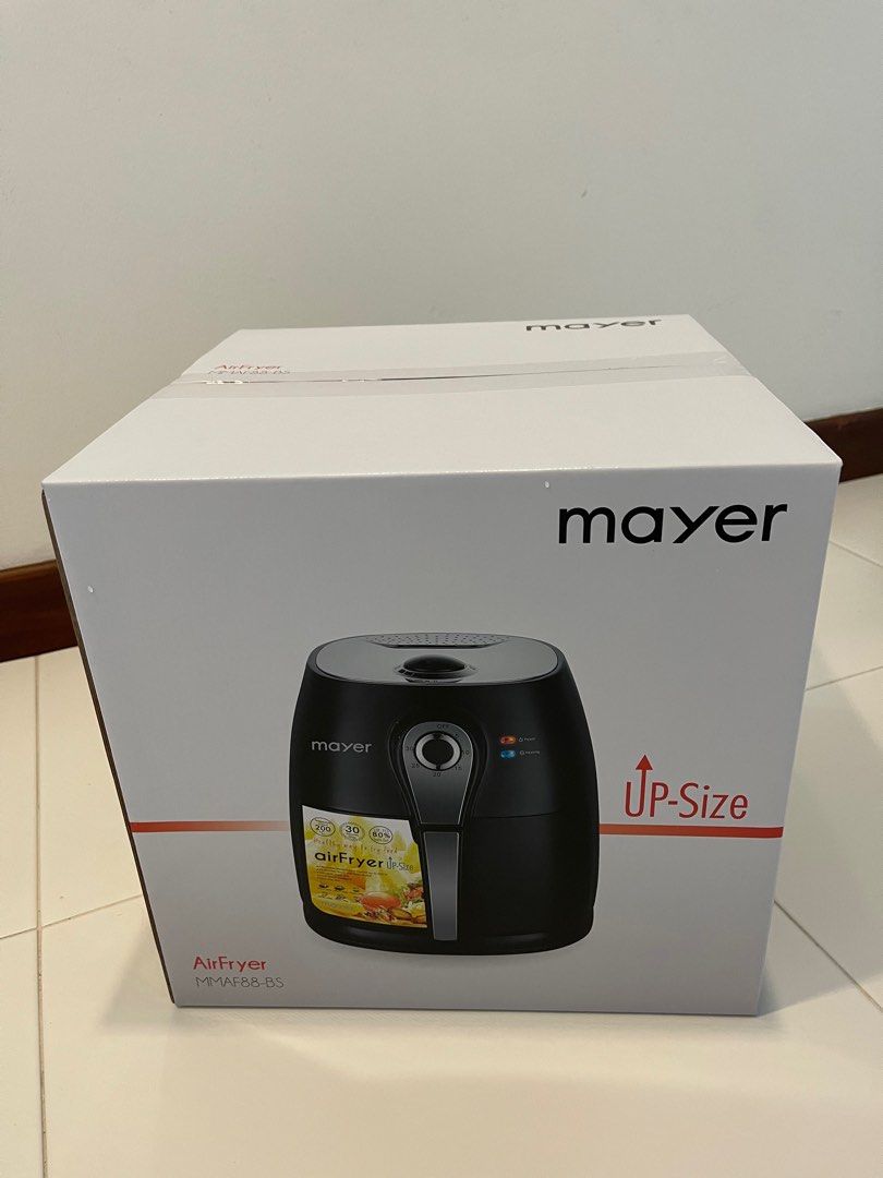 [NEW] Mayer Air Fryer MMAF88BS, TV & Home Appliances, Kitchen