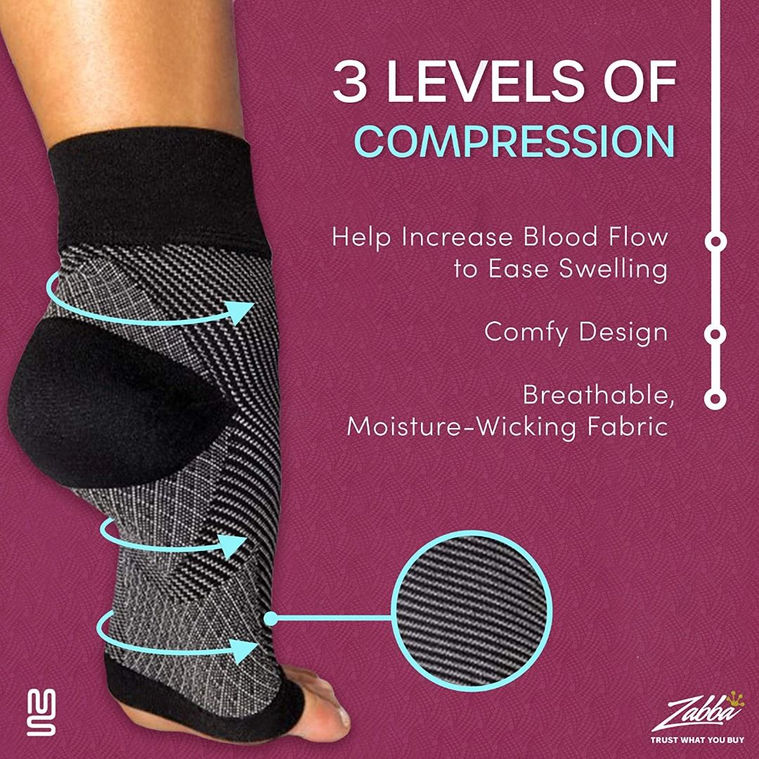 BRAND NEW] MODETRO SPORTS Unisex Ankle Compression Socks, For Ankle Support  & Foot Discomfort Relief, Encouraging