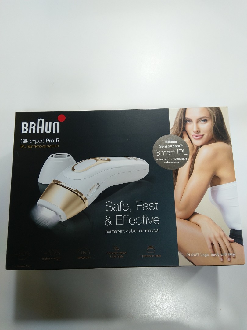 Braun 百靈Silk-expert Pro 5 IPL Hair Removal System 彩光脫毛器