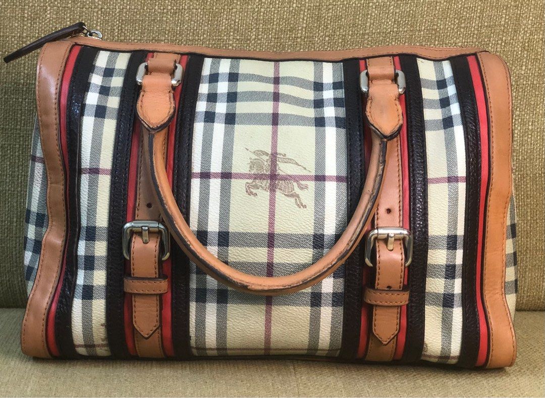 Burberry hotsell luggage sale
