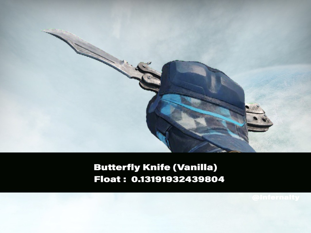 Butterfly Knife VANILLA CSGO SKINS KNIVES, Video Gaming, Gaming