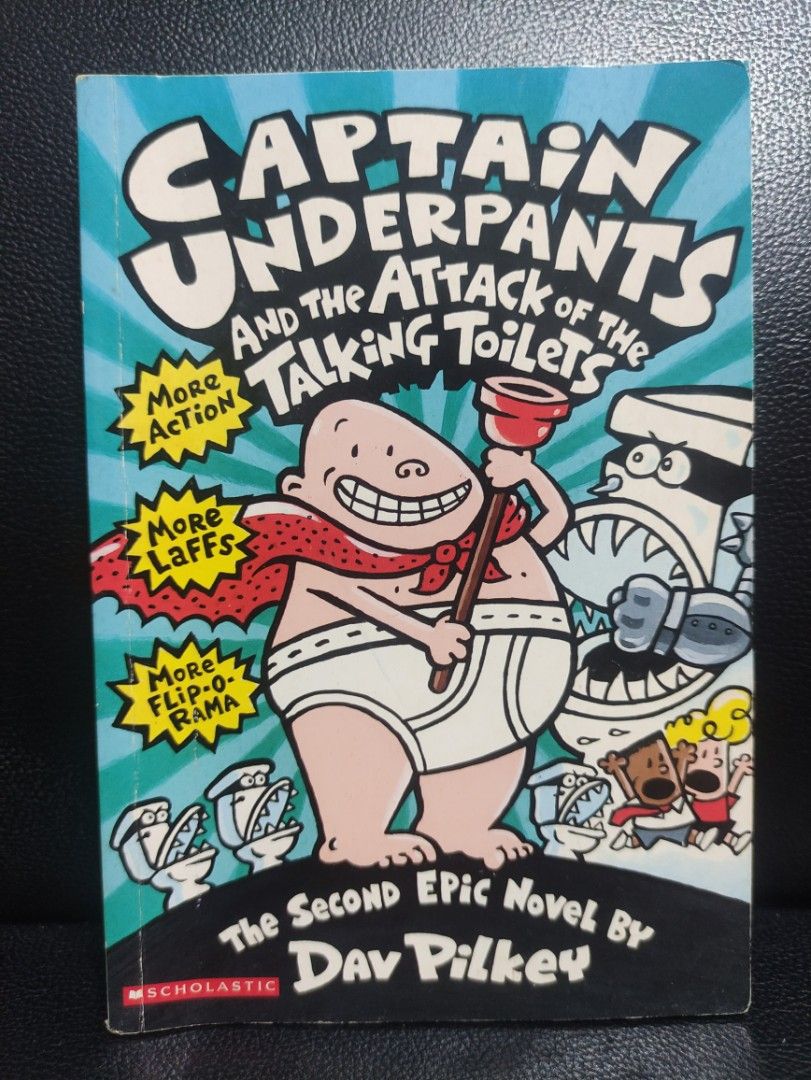 Captain underpants and the attack of the talking toilets, Hobbies & Toys, Books & Magazines
