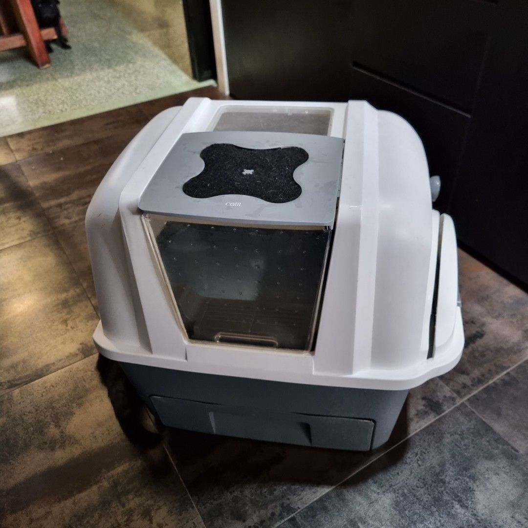 Catit litter box (Jumbo), Pet Supplies, Homes & Other Pet Accessories