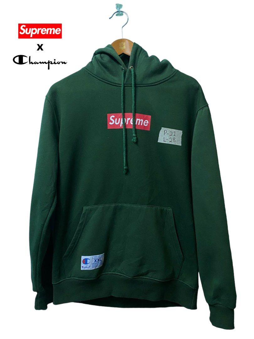 Supreme x champion felpa online