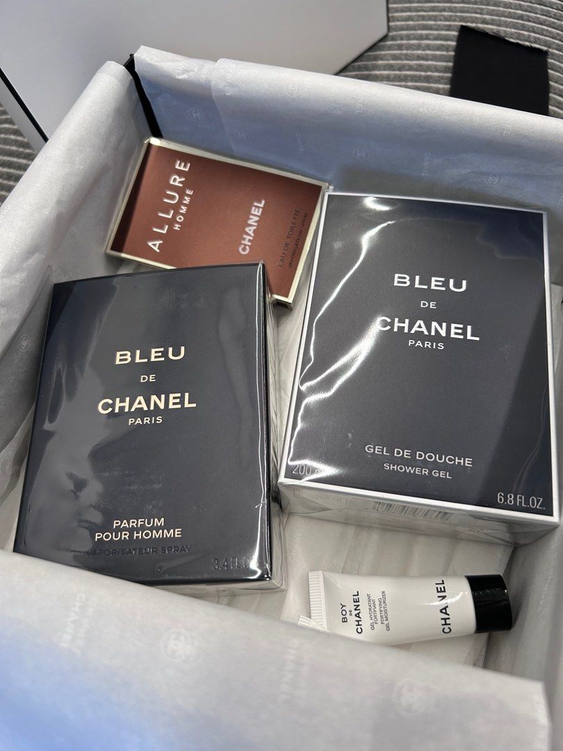 Chanel De Bleu Perfume and Shower Gel, Beauty & Personal Care, Fragrance &  Deodorants on Carousell