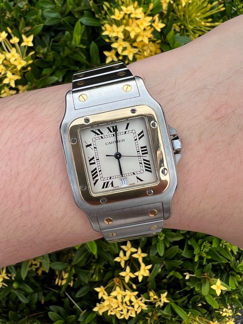 Cartier santos new arrivals galbee 29mm