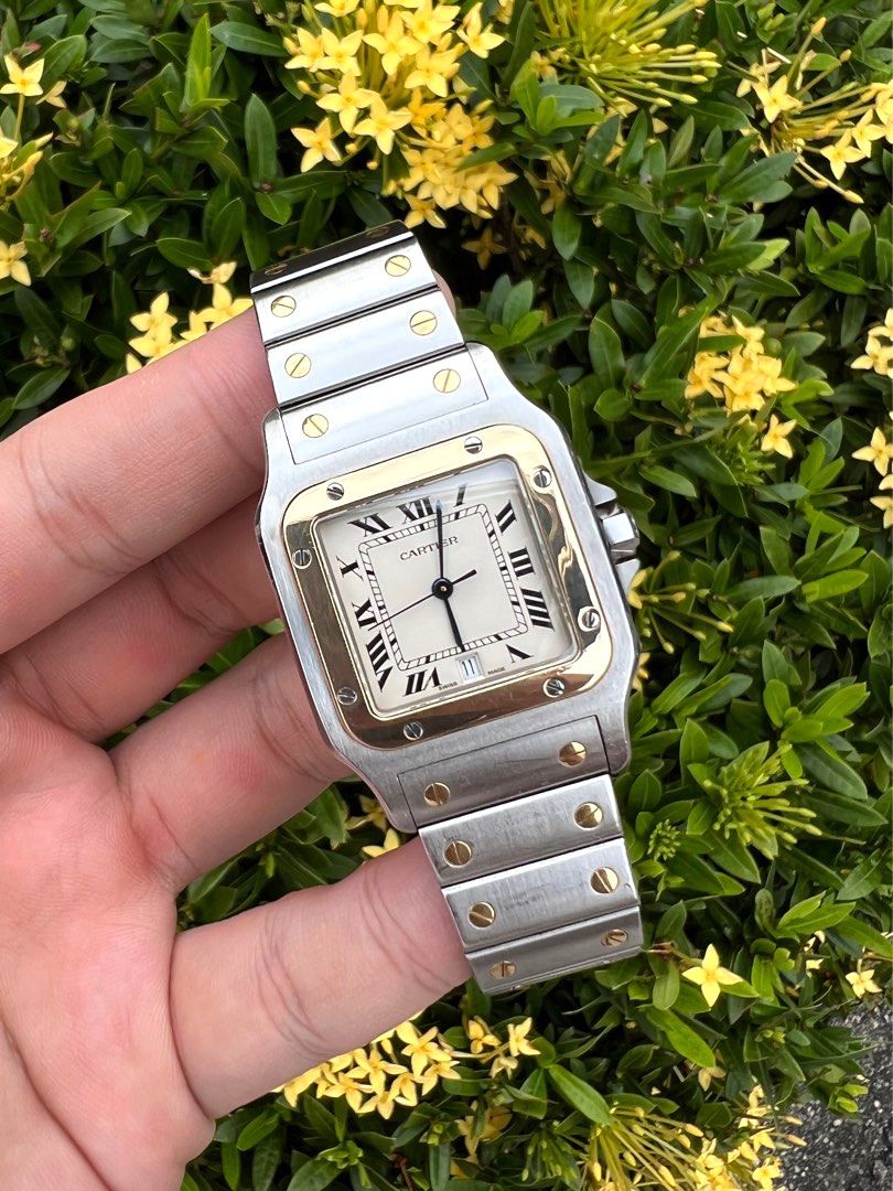 cartier santos galbee quartz