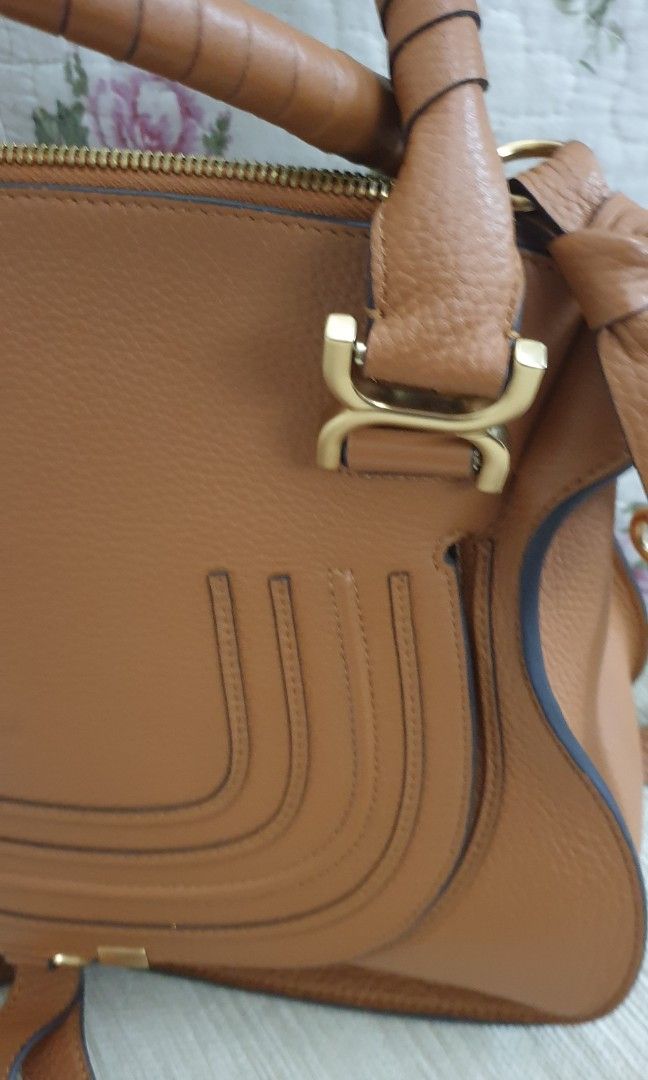CHLOE MARCIE TAN SHOULDER BAG Luxury Bags Wallets on Carousell