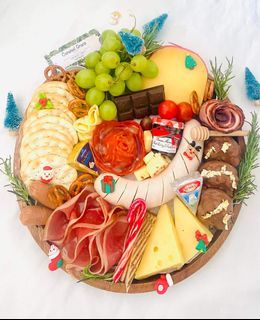 Christmas charcuterie Gift Grazing cheese
