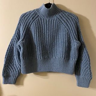 Chunky Knit H&M Cowl Neck Sweater